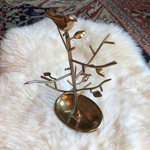 Urban Outfitters Gold / Brass Jewelry Tree
